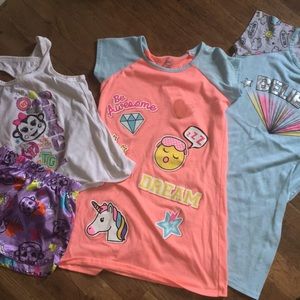 Girls pajamas x3